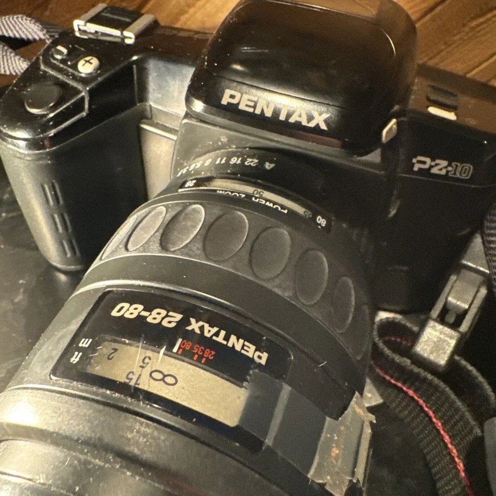 Pentax PZ-10 Camera with‎ 28-80mm AF Power Zoom Lens & Case Tested
